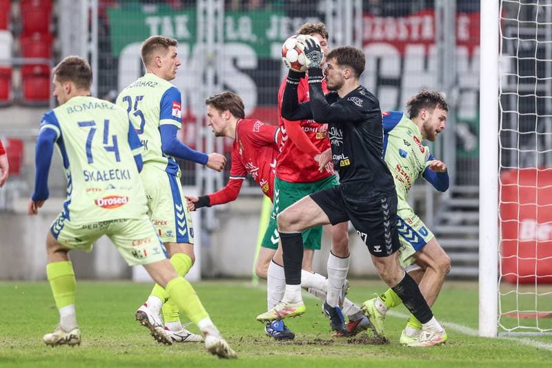 Football. Betclic II liga. Zaglebie Sosnowiec - Sandecja Nowy Sacz. 24.02.2026