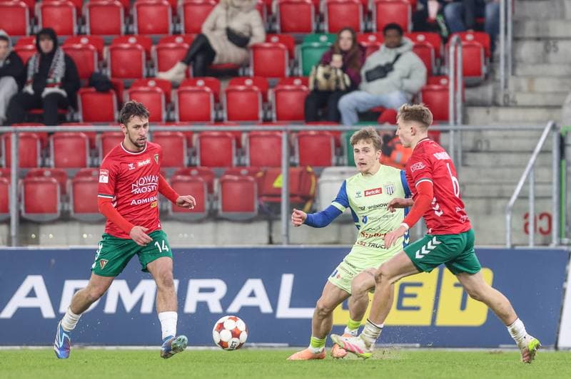 Football. Betclic II liga. Zaglebie Sosnowiec - Sandecja Nowy Sacz. 24.02.2026