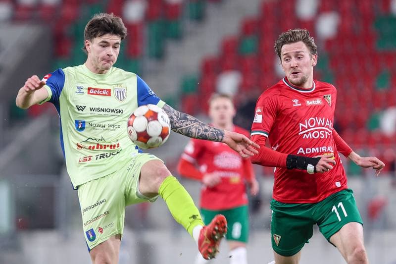 Football. Betclic II liga. Zaglebie Sosnowiec - Sandecja Nowy Sacz. 24.02.2026