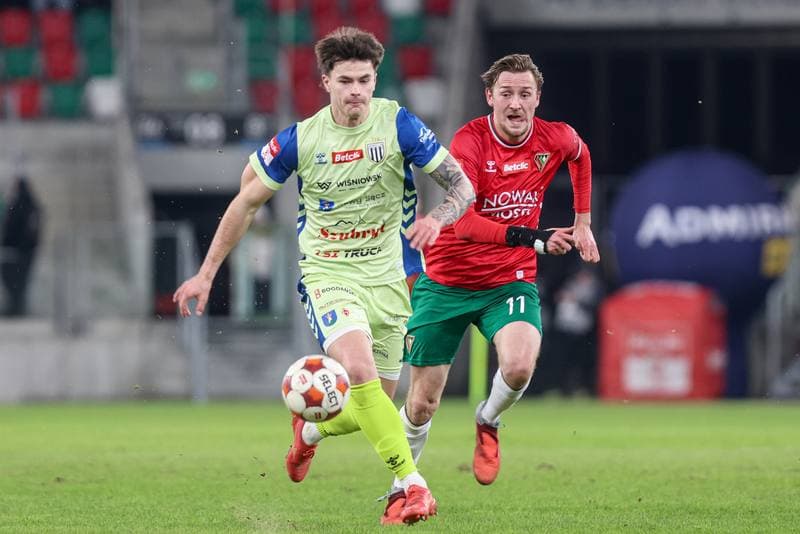 Football. Betclic II liga. Zaglebie Sosnowiec - Sandecja Nowy Sacz. 24.02.2026