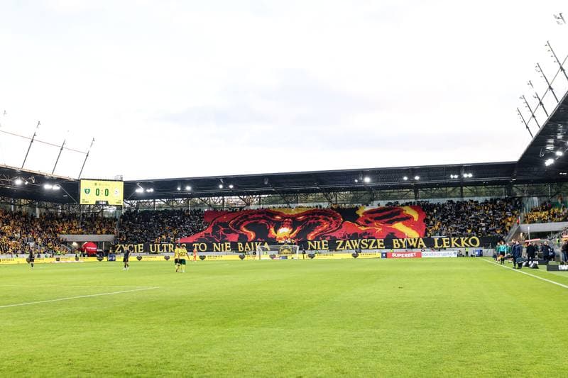 Football. PKO BP Ekstraklasa. GKS Katowice - Lech Poznan. 05.10.2025