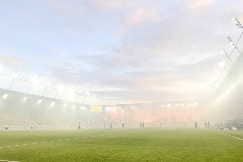 Football. PKO BP Ekstraklasa. GKS Katowice - Lech Poznan. 05.10.2025