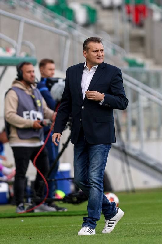 Football. Betclic I liga. Wieczysta Krakow - Ruch Chorzow. 28.09.2025