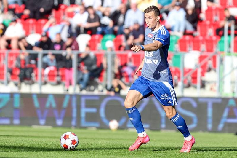 Football. Betclic I liga. Wieczysta Krakow - Ruch Chorzow. 28.09.2025