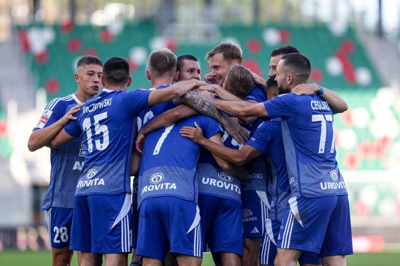 Football. Betclic I liga. Wieczysta Krakow - Ruch Chorzow. 28.09.2025