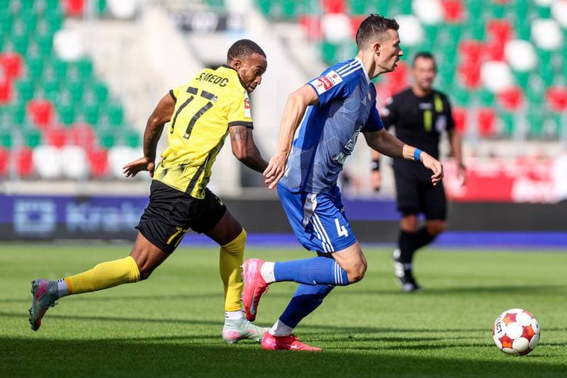 Football. Betclic I liga. Wieczysta Krakow - Ruch Chorzow. 28.09.2025