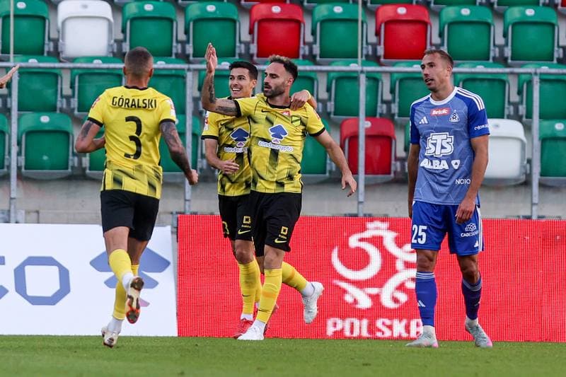 Football. Betclic I liga. Wieczysta Krakow - Ruch Chorzow. 28.09.2025
