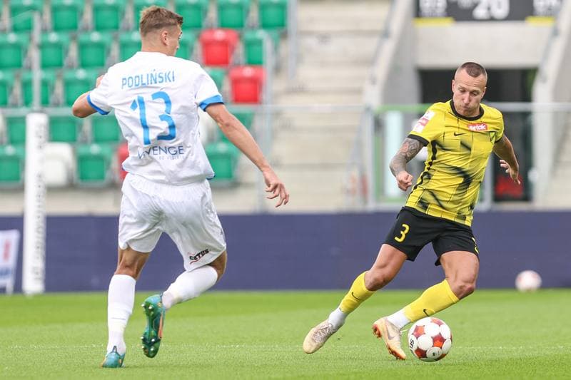 Football. Betclic I liga. Wieczysta Krakow - Pogon Siedlce. 27.07.2025