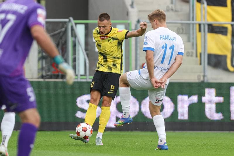 Football. Betclic I liga. Wieczysta Krakow - Pogon Siedlce. 27.07.2025