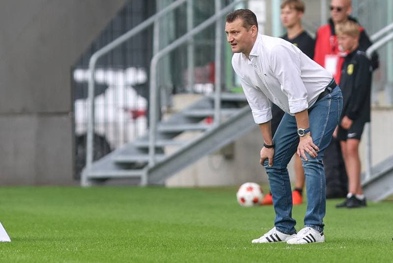 Football. Betclic I liga. Wieczysta Krakow - Pogon Siedlce. 27.07.2025