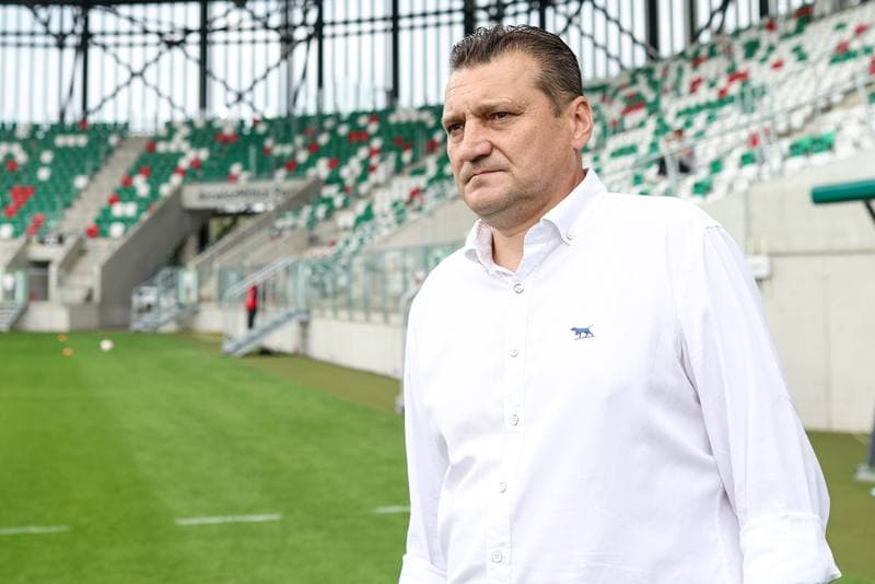 Football. Betclic I liga. Wieczysta Krakow - Pogon Siedlce. 27.07.2025