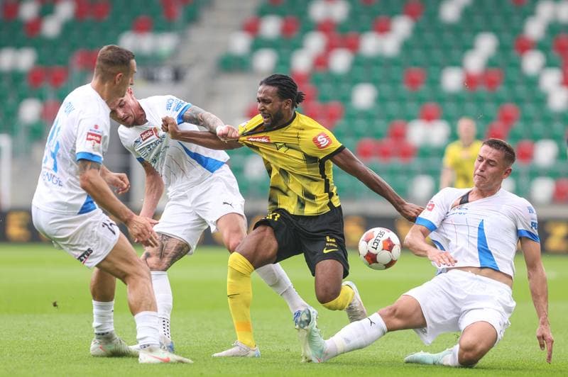 Football. Betclic I liga. Wieczysta Krakow - Pogon Siedlce. 27.07.2025
