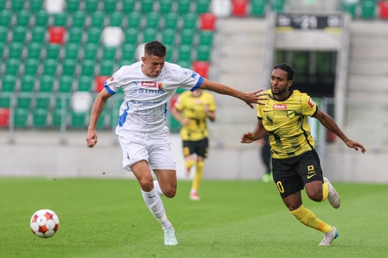Football. Betclic I liga. Wieczysta Krakow - Pogon Siedlce. 27.07.2025