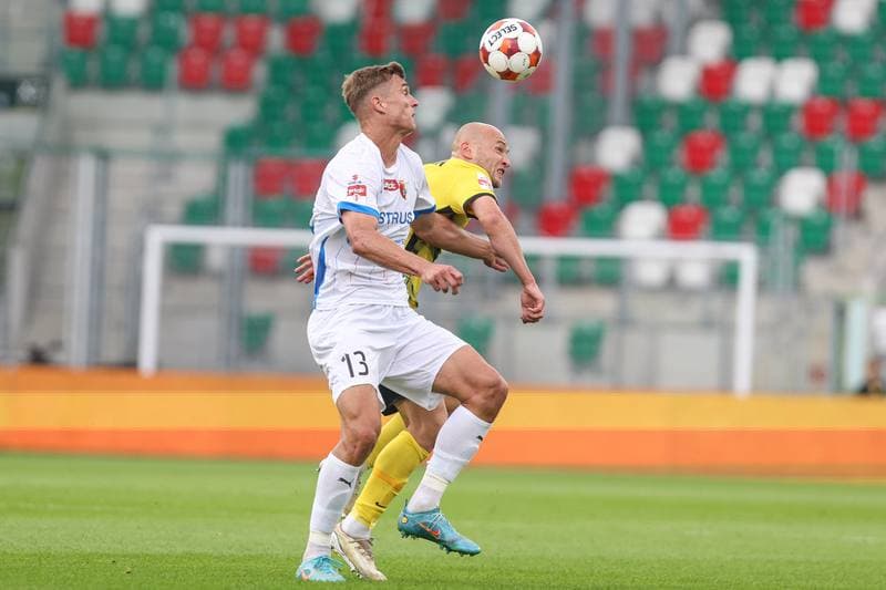 Football. Betclic I liga. Wieczysta Krakow - Pogon Siedlce. 27.07.2025