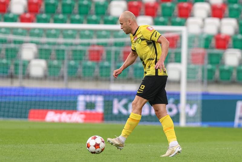 Football. Betclic I liga. Wieczysta Krakow - Pogon Siedlce. 27.07.2025