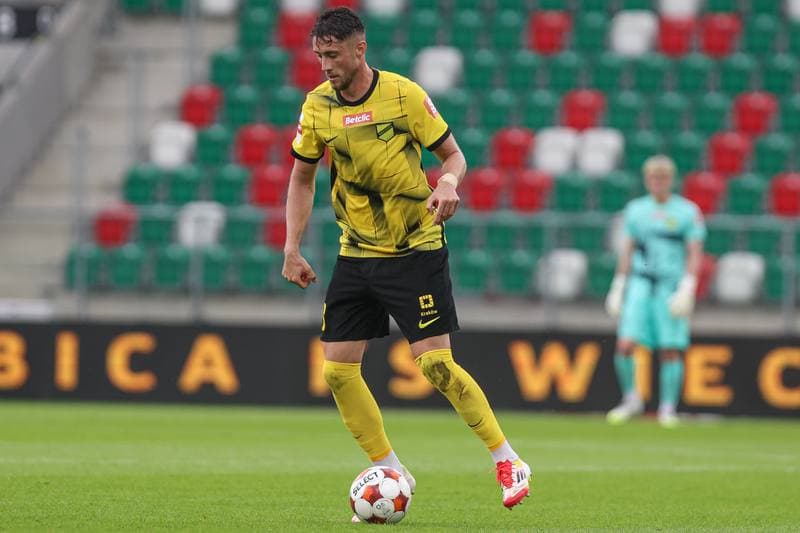 Football. Betclic I liga. Wieczysta Krakow - Pogon Siedlce. 27.07.2025