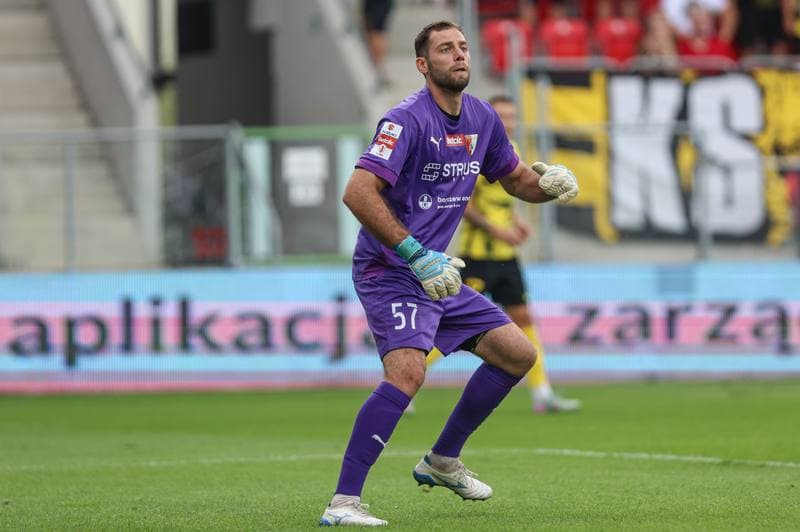 Football. Betclic I liga. Wieczysta Krakow - Pogon Siedlce. 27.07.2025
