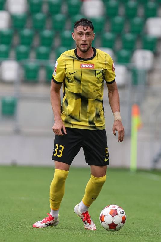 Football. Betclic I liga. Wieczysta Krakow - Pogon Siedlce. 27.07.2025