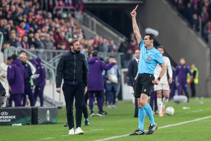 Football. UEFA Conference League. Rakow Czestochowa - AC Fiorentina. 19.03.2026