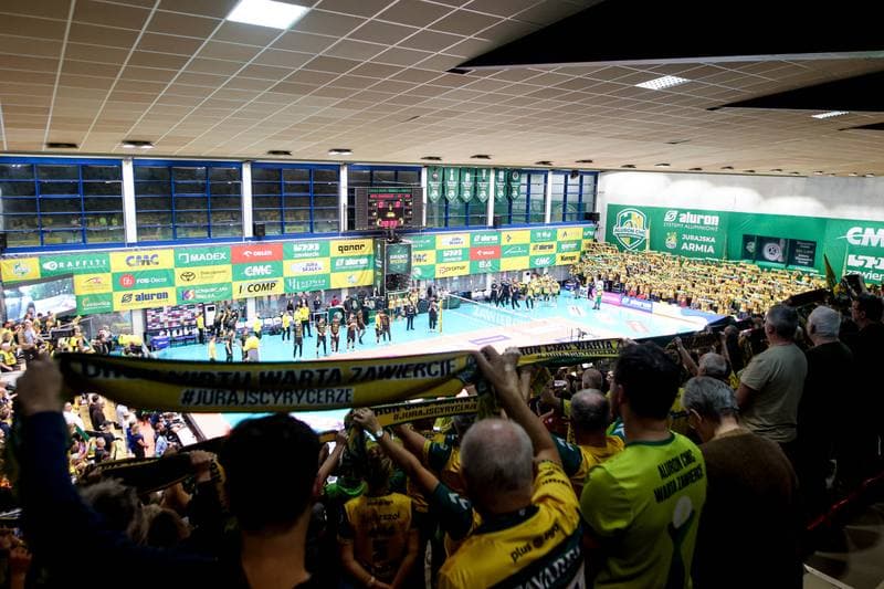 Volleyball. PlusLiga. Aluron CMC Warta Zawiercie - Bogdanka LUK Lublin. 12.11.2025