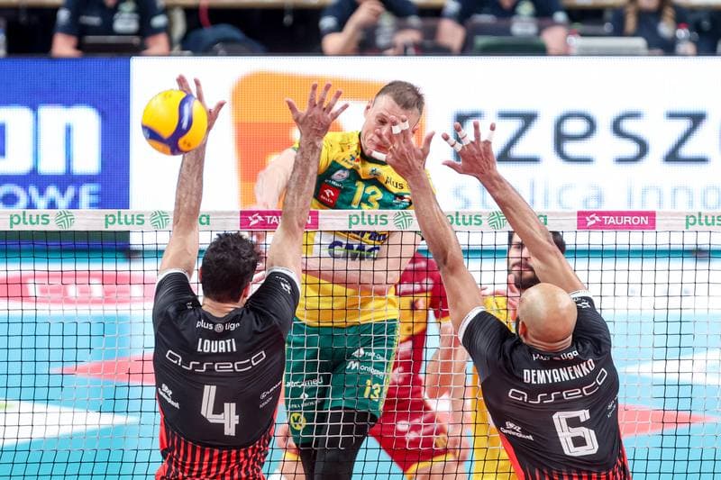 Volleyball. PlusLiga. Aluron CMC Warta Zawiercie - Asseco Resovia Rzeszow. 12.04.2026