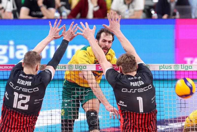 Volleyball. PlusLiga. Aluron CMC Warta Zawiercie - Asseco Resovia Rzeszow. 12.04.2026