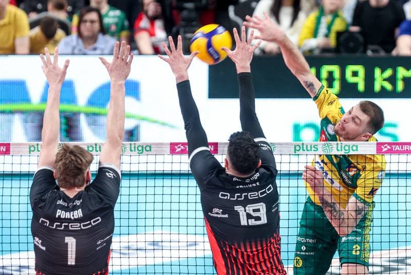 Volleyball. PlusLiga. Aluron CMC Warta Zawiercie - Asseco Resovia Rzeszow. 12.04.2026