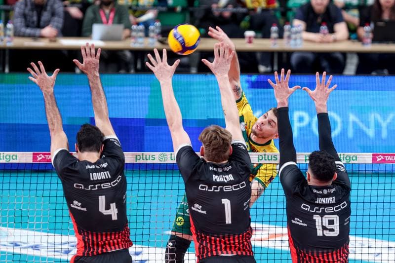 Volleyball. PlusLiga. Aluron CMC Warta Zawiercie - Asseco Resovia Rzeszow. 12.04.2026