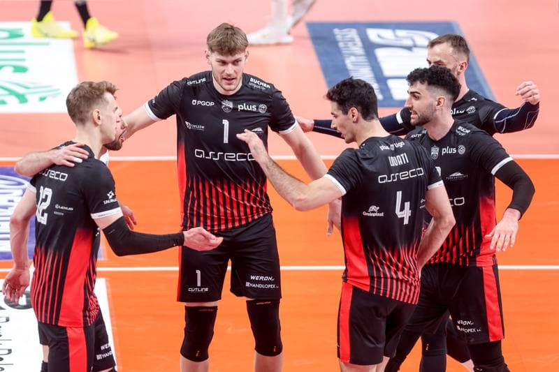 Volleyball. PlusLiga. Aluron CMC Warta Zawiercie - Asseco Resovia Rzeszow. 12.04.2026