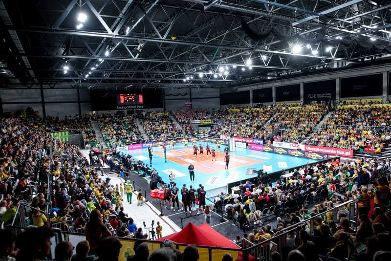 Volleyball. PlusLiga. Aluron CMC Warta Zawiercie - Asseco Resovia Rzeszow. 12.04.2026