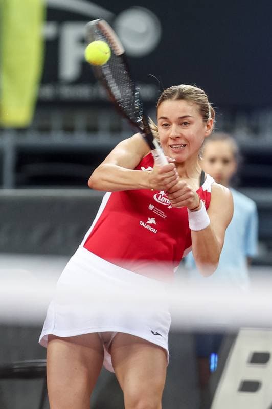 Tennis. Billie Jean King Cup. Poland - Ukraine. 11.04.2026