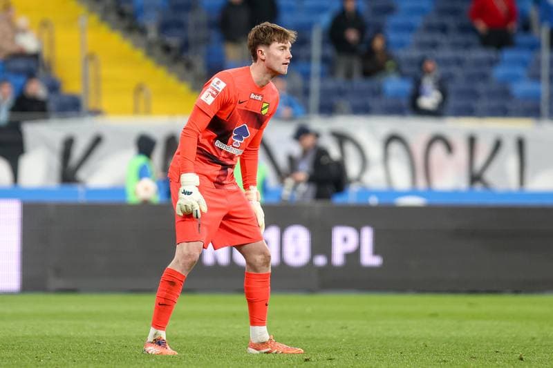 Football. Betclic I liga. Ruch Chorzow - Wieczysta Krakow. 11.04.2026