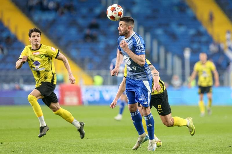 Football. Betclic I liga. Ruch Chorzow - Wieczysta Krakow. 11.04.2026
