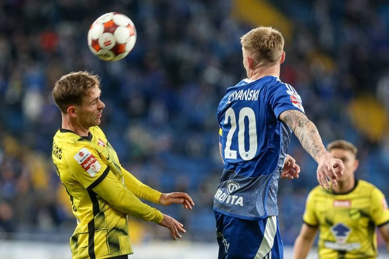 Football. Betclic I liga. Ruch Chorzow - Wieczysta Krakow. 11.04.2026