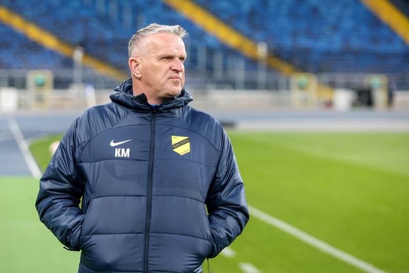 Football. Betclic I liga. Ruch Chorzow - Wieczysta Krakow. 11.04.2026