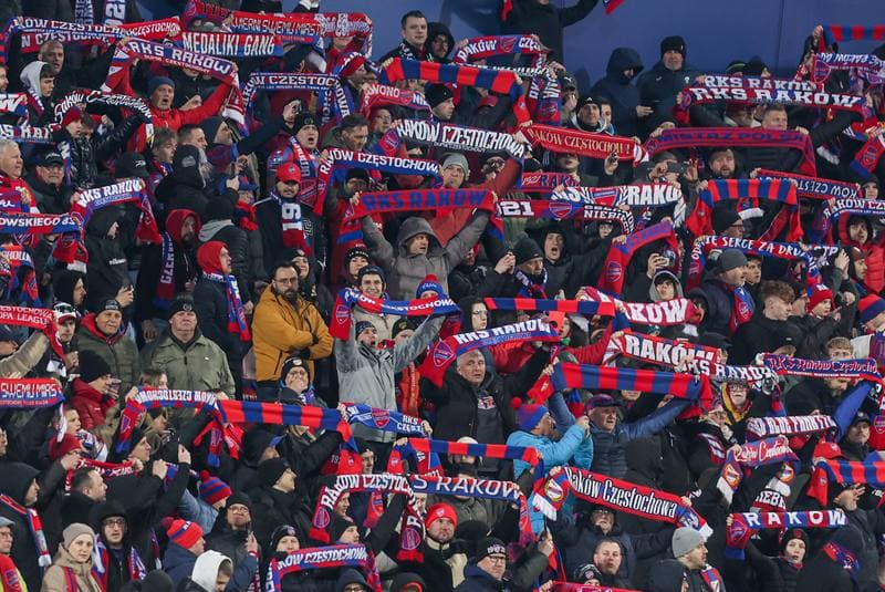 Football. STS Puchar Polski. Rakow Czestochowa - GKS Katowice. 09.04.2026
