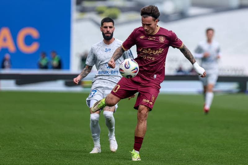 Football. PKO BP Ekstraklasa. Bruk-Bet Termalica Nieciecza - Piast Gliwice. 06.04.2026