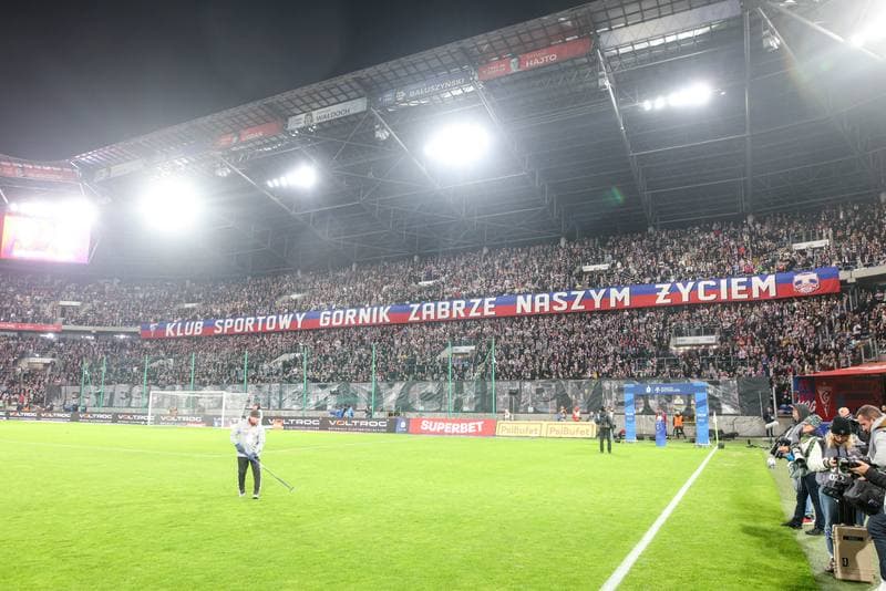 Football. PKO BP Ekstraklasa. Gornik Zabrze - Legia Warsaw. 05.10.2025