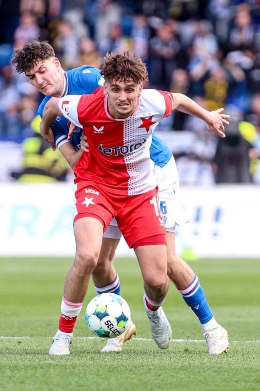 Football. Chance Liga. Banik Ostrava - Slavia Praha. 05.04.2026