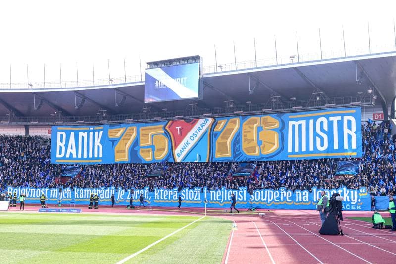 Football. Chance Liga. Banik Ostrava - Slavia Praha. 05.04.2026
