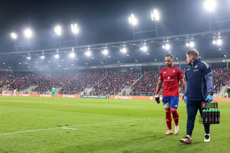 Football. UEFA Conference League. Rakow Czestochowa - Universitatea Craiova. 02.10.2025