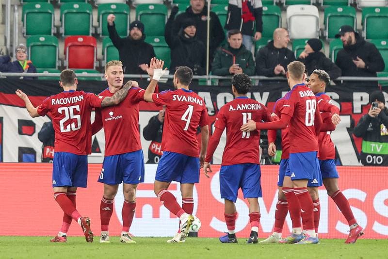 Football. UEFA Conference League. Rakow Czestochowa - Universitatea Craiova. 02.10.2025