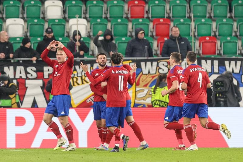 Football. UEFA Conference League. Rakow Czestochowa - Universitatea Craiova. 02.10.2025