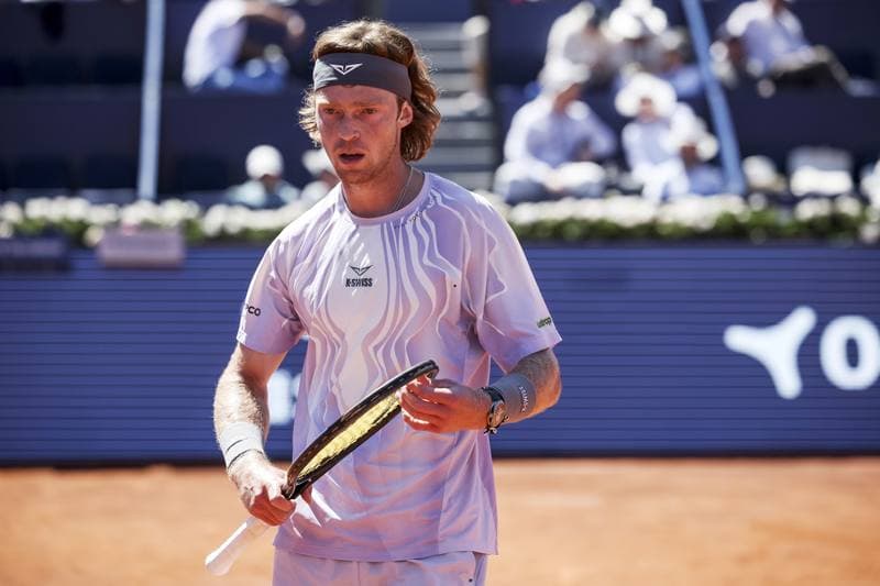 Tennis. Barcelona Open Banc Sabadell. Andrey Rublev - Lorenzo Sonego. 16.04.2026
