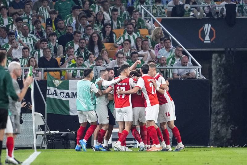 Football. UEFA Europa League. Real Betis - SC Braga. 16.04.2026