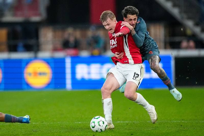 Football. UEFA Conference League. AZ Alkmaar - Shakhtar Donetsk. 16.04.2026
