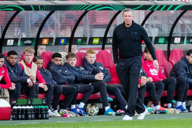 Football. UEFA Conference League. AZ Alkmaar - Shakhtar Donetsk. 16.04.2026