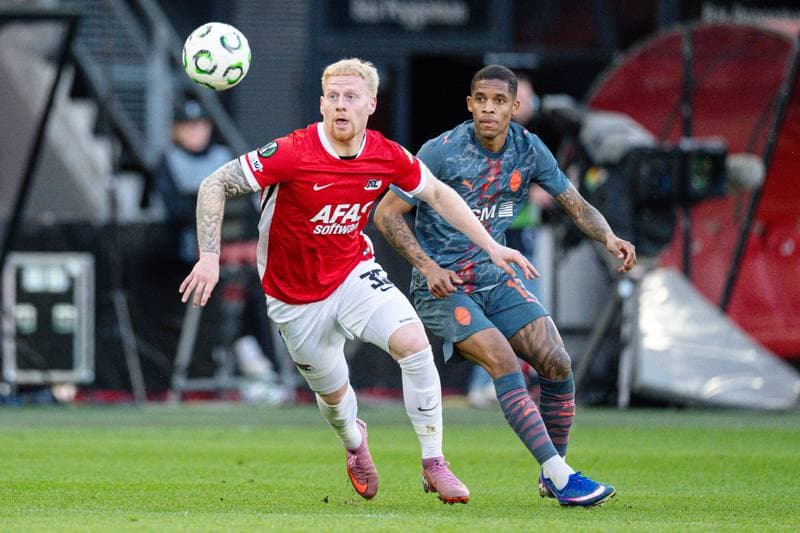 Football. UEFA Conference League. AZ Alkmaar - Shakhtar Donetsk. 16.04.2026