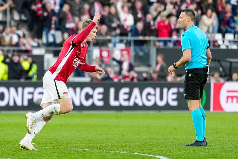 Football. UEFA Conference League. AZ Alkmaar - Shakhtar Donetsk. 16.04.2026