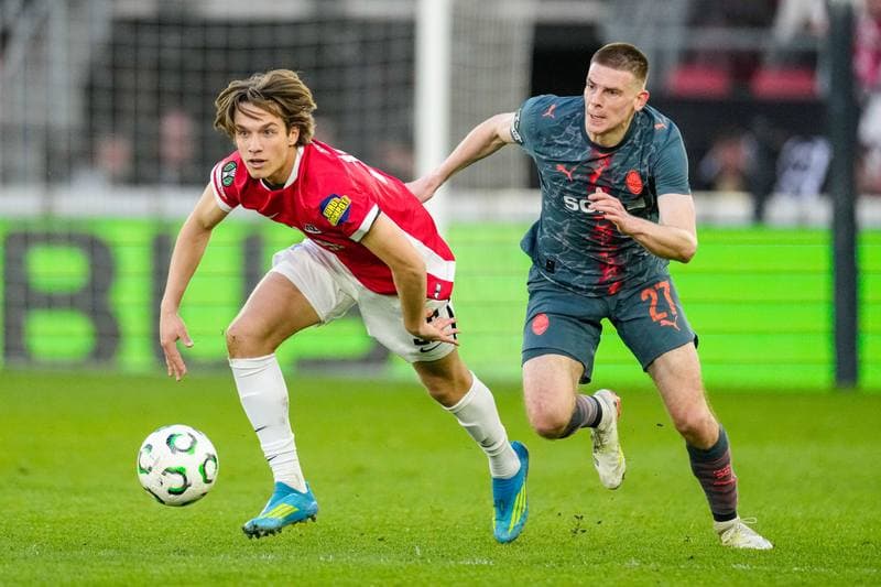 Football. UEFA Conference League. AZ Alkmaar - Shakhtar Donetsk. 16.04.2026